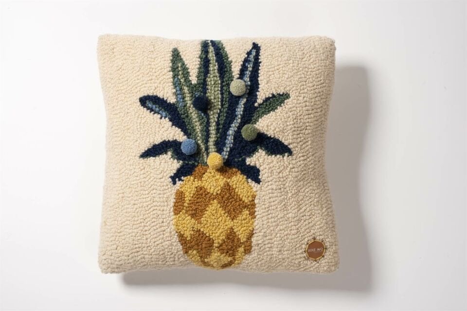 PINAPPLE Yün Punch Yastık