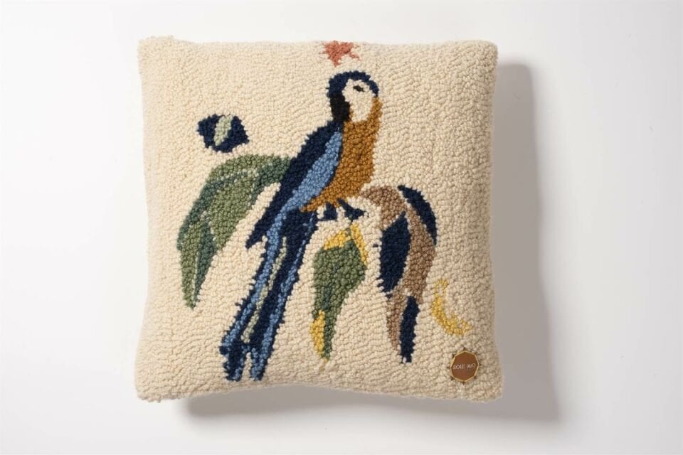 PARROT Yün Punch Yastık