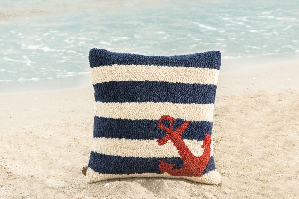 Sole Marino Anchor Of The Sun Yün Yastık